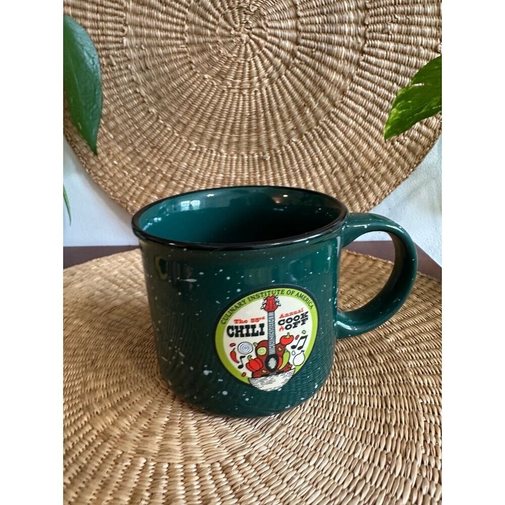Culinary Institute of America, the 33rd annual chili cook off mug